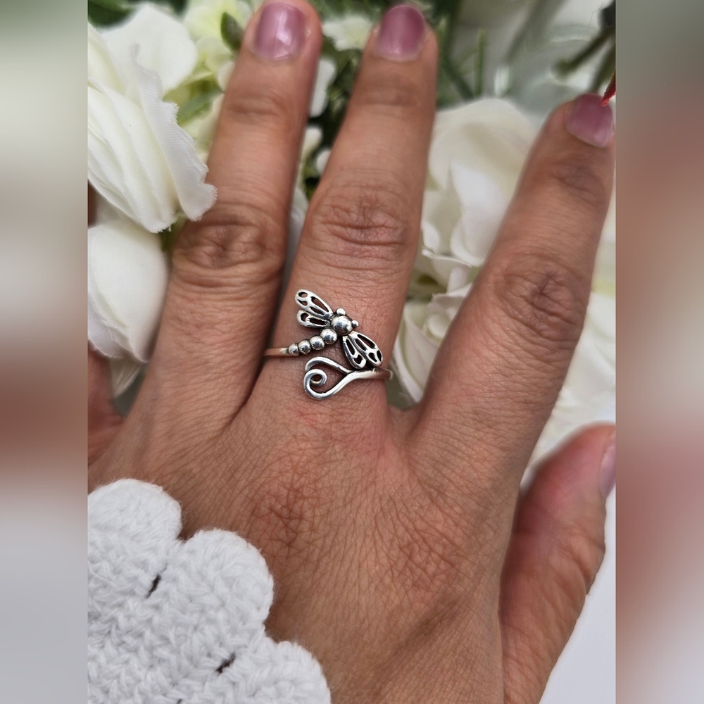 🥰 DRAGONFLY RING - Picture 3 of 7